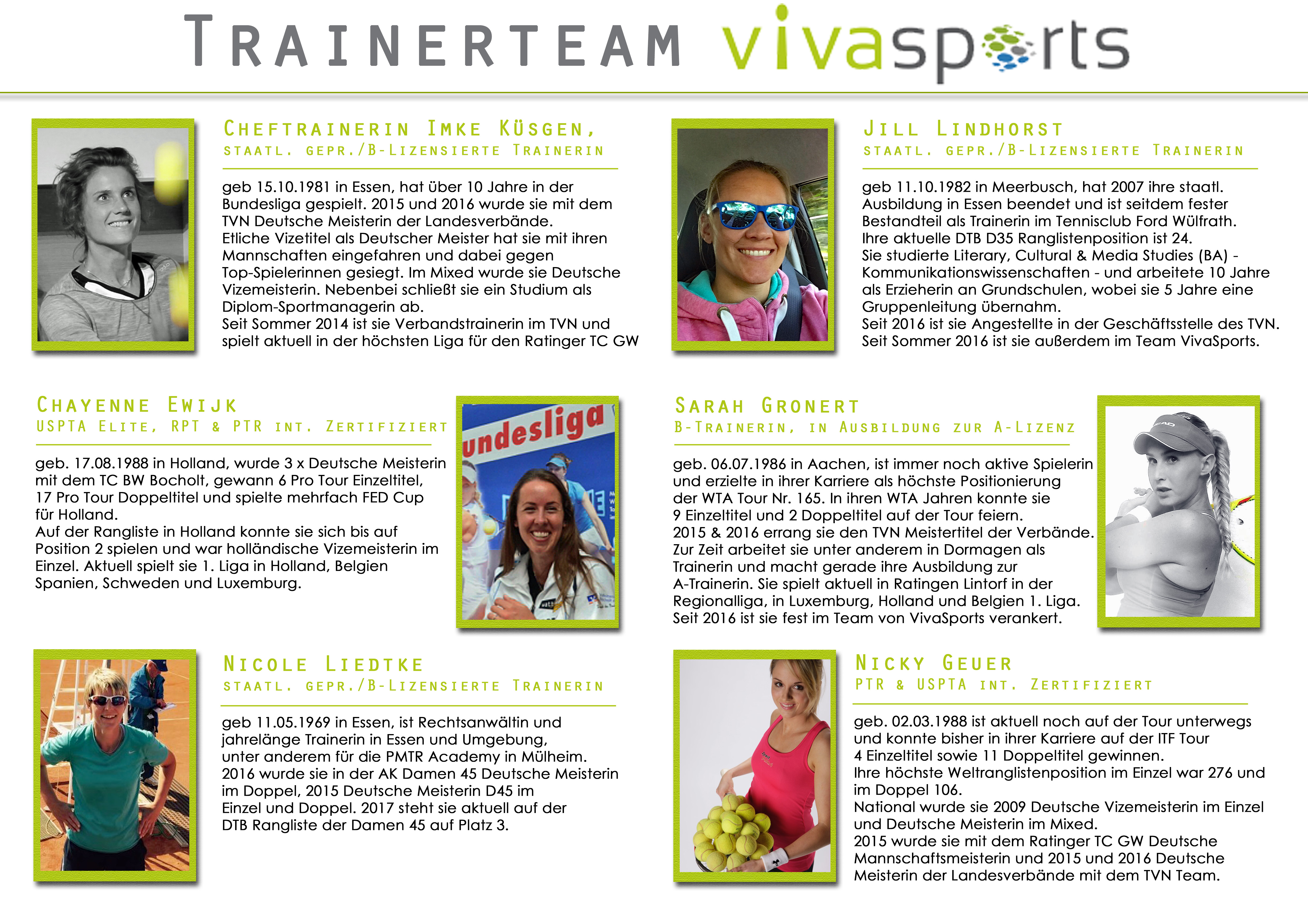 Trainerinnen Viva.Sports